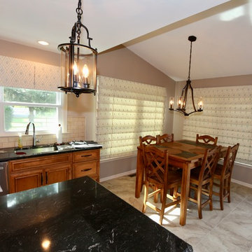 Kitchen Design Studio Roman Shades