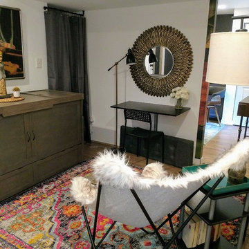 Basement bedroom