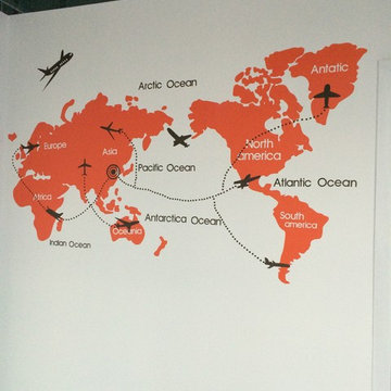 World map Wall decor