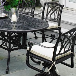 Grand Terrace Chair and Swivel Rocker Cushion - Furniture