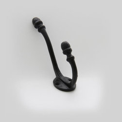 Black Iron Decorative Hook #8382 - Products