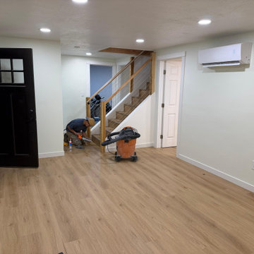 Basement remodel