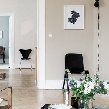 Prints on the wall