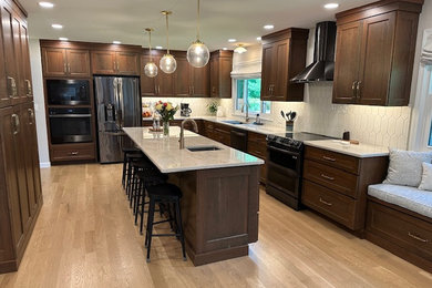 Inspiration for a transitional kitchen remodel in Cincinnati