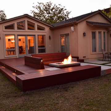 IPE Deck and Seating area