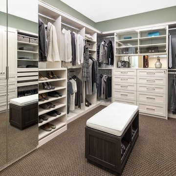 Bianco Walk-In Closet Display - Campbell Showroom