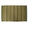 100% Wool Oriental Rug, 3X5 Flat Weave Hand Woven Striped Durie Kilim Rug