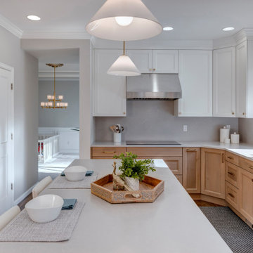 Modern White Kitchen | Redmond WA