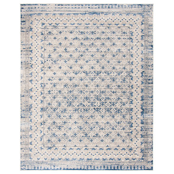 Safavieh Brentwood Collection BNT899 Rug, Light Grey/Blue, 8'x10'