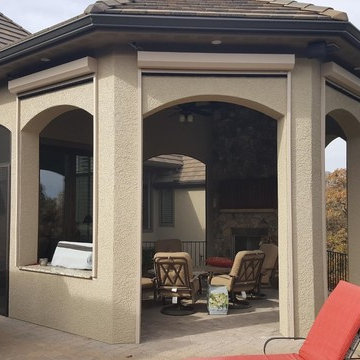 Phantom Executive Motorized Retractable Screen - Loch Lloyd, MO