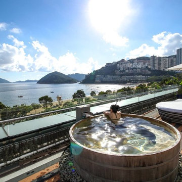 Cabana Hot Tubs for Hong Kong Champagne Bar