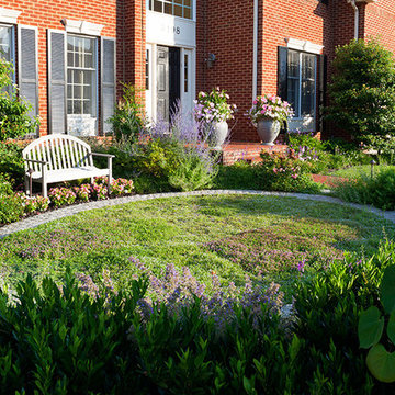 Front Yard Landscape Design in Herndon, Virginia