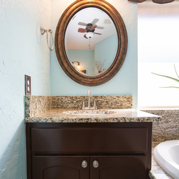 Master Bathroom | Expand and Brighten Shower | Repaint Walls & Ceiling