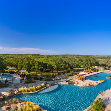 Resort Style Pool in Fredericksburg, TX