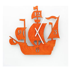 Dread Pirate Robert's Children's Wall Clock - Kids Clocks