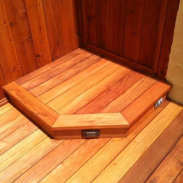 Redwood deck, Oakland Ca