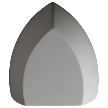 Ambiance Large Ambis, Downlight Outdoor Wall Sconce, Bisque