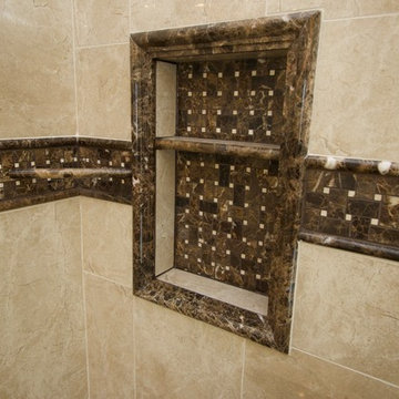 Transitional Bathroom Remodel - Before & After