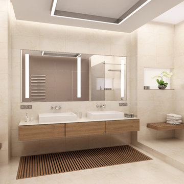 Bathroom Remodeling in Westwood - Malcolm Ave.