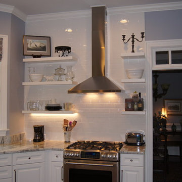 The Floating Shelves Kitchen