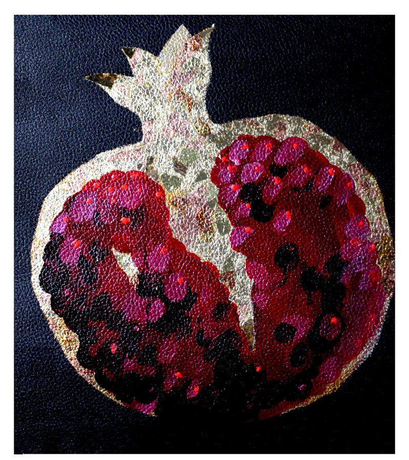 Картины TANYA FIRN. Golden Pomegranate Золотой Гранат