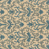 Loloi Rugs Taylor Collection Ivory and Lt. Blue, 3'6"x5'6"