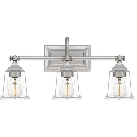 Quoizel Lighting - Nicholas 3 Light Transitional Bath Vanity - 10 Inches