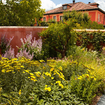 Jardin en la granja