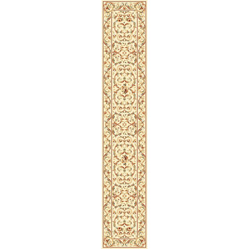 Safavieh Lyndhurst Collection LNH322 Rug, Ivory/Ivory, 2'3" X 12'