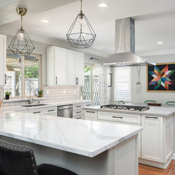 Design Ideas with White Shaker Kitchen Cabinets for 2021