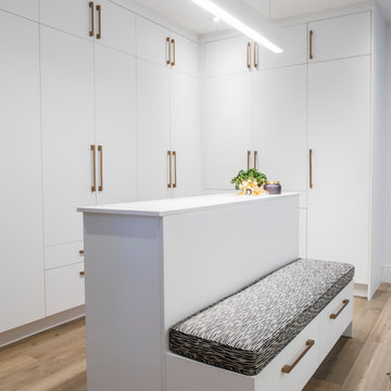 Warm modern executive home