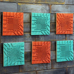 Ceramic Wall Tiles - Wall Sculptures