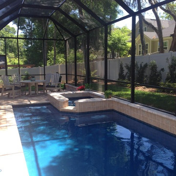 Pool, Spa, Enclosure and Landscaping
