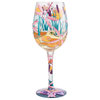 "Dragonfly Magic" Wine Glass by Lolita