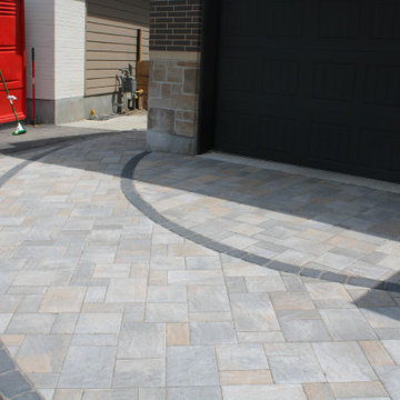 Intricate Curved Driveway