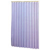 Vinyl Shower Liner With Magnets And Grommets, Lilac