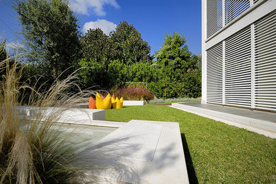 This is an example of a modern garden in Bari.