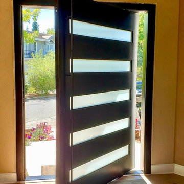 Iron Pivot Door