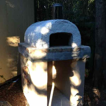 The Eichler Family Wood Fired Brick Pizza Oven in Florida