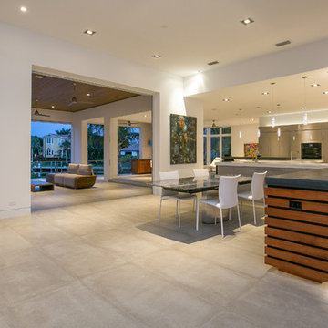 Open Contemporary Living and Dining — Bay Isles South Longboat Key