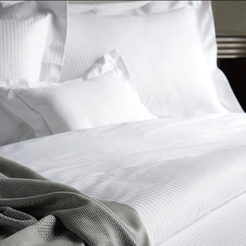 Savoy Solid Italian Cotton Satin Sheets