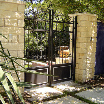 Custom Iron Walk Gates