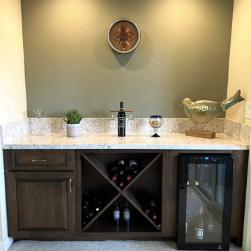 Danville Kitchen, Bar area and Master Bathroom