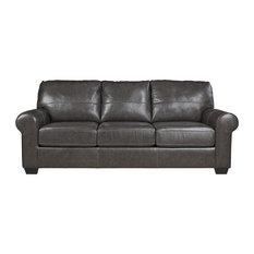 50 Most Por Leather Sofas Couches For 2018 Houzz Ashley Furniture Home Canterelli Sofa Gunmetal Sofas