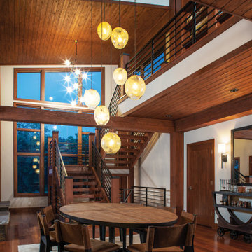 Nebraska Timber Frame Home- Elkhorn River Residence
