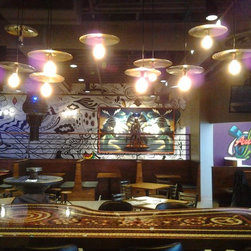 Mellow Mushroom- Overhead Lighting - Pendant Lighting