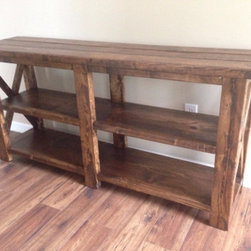 Rustic Console TAble - Console Tables