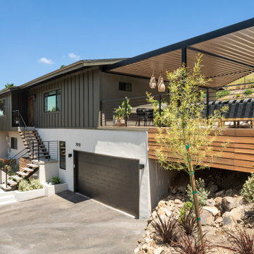 Mid century Outdoor Living Remodel