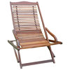 Vifah Relaxer Hardwood Chaise Lounge