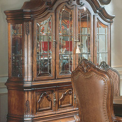 Tuscano China Buffet in Rustic Biscotti by Michael Amini - Buffets And Sideboards